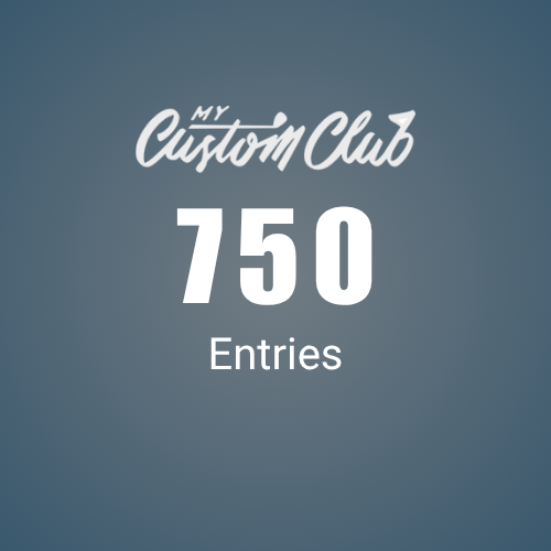 750 Entries - One Time Purchase: Trackman