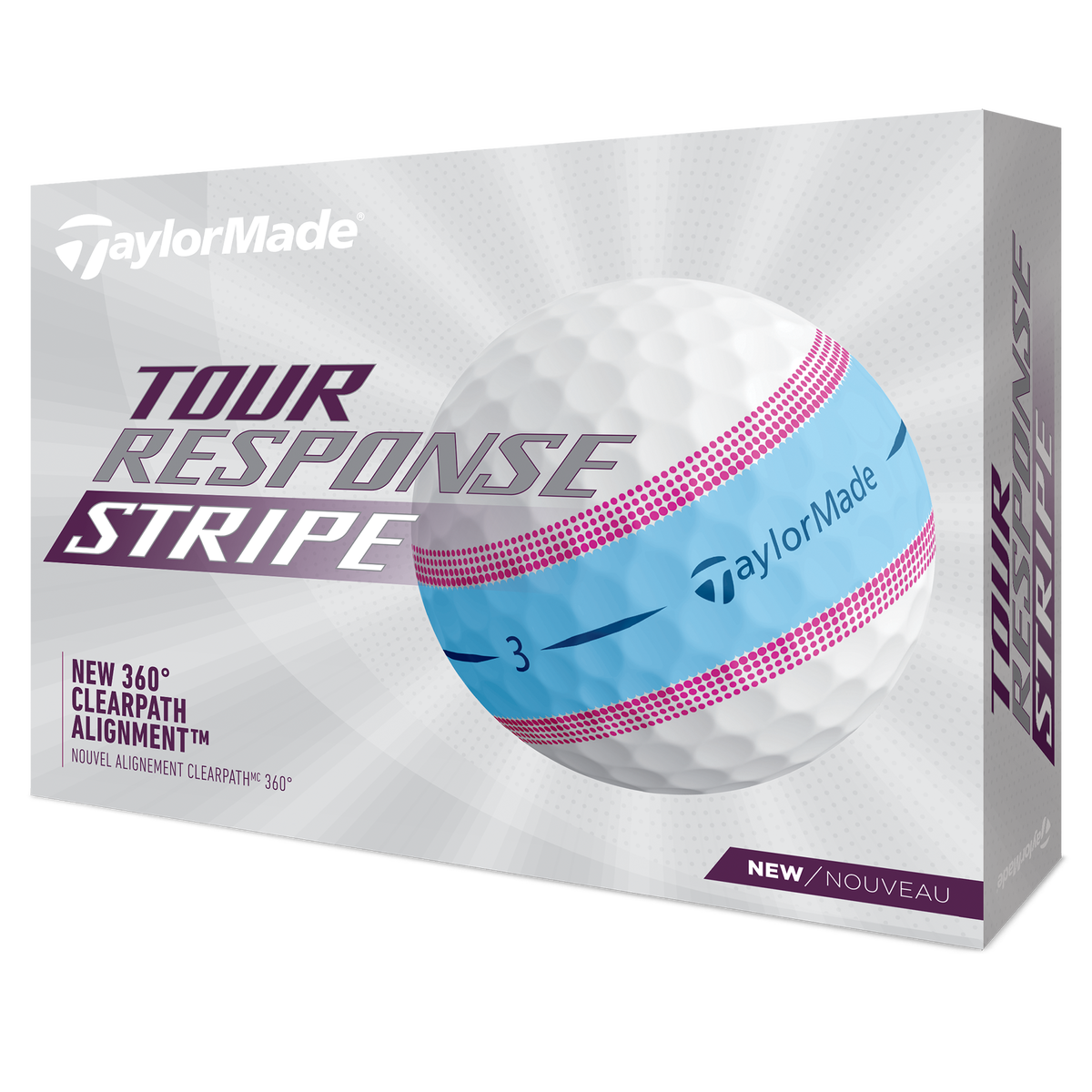 TaylorMade Tour Response Stripe Golf Balls