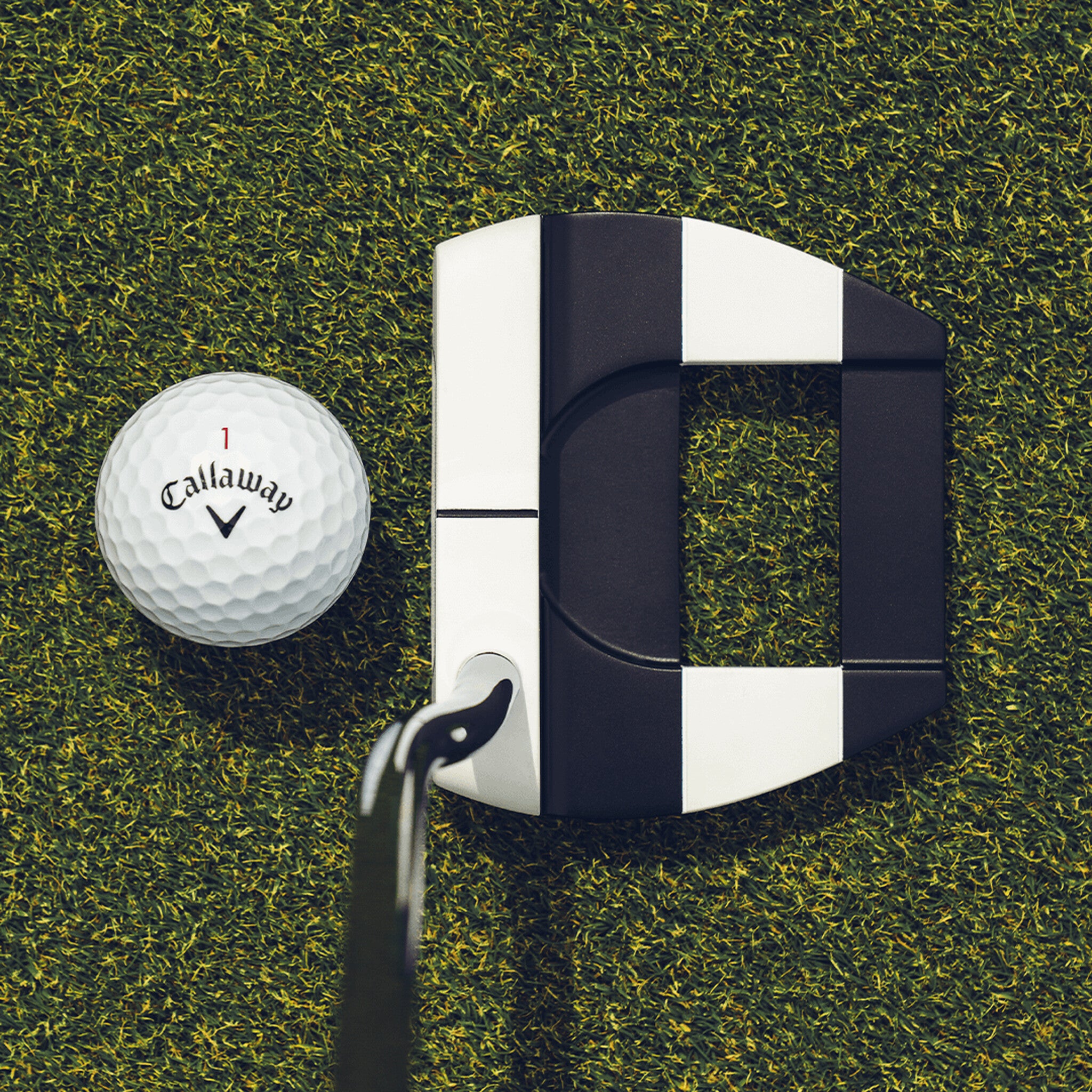 Odyssey Ai-DUAL Jailbird Mini ½ Ball Putter