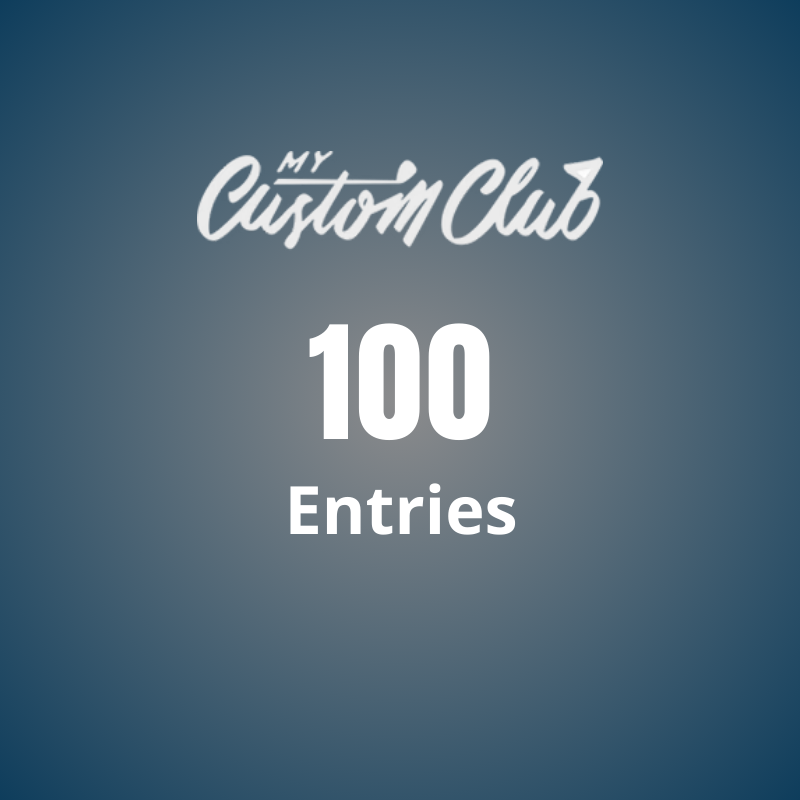 100 Entries - One Time Purchase