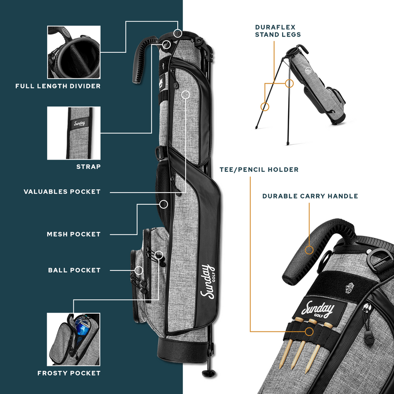 Sunday Golf LOMA BAG | Coral Reef