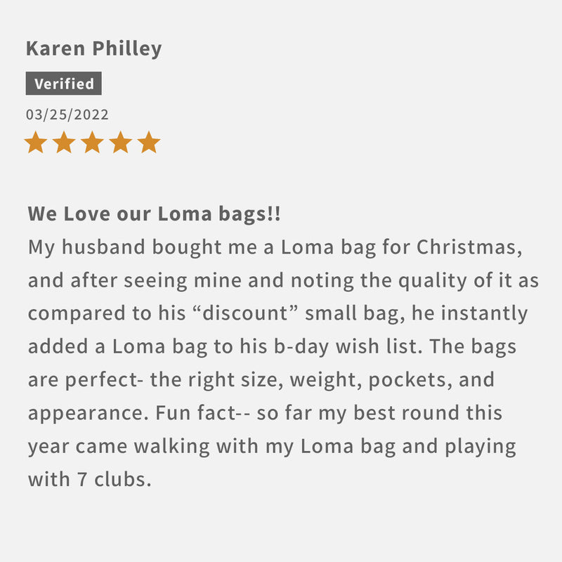 Sunday Golf LOMA BAG | Coral Reef