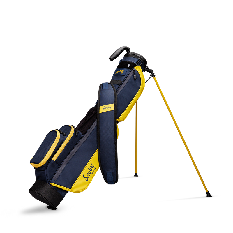 Sunday Golf LOMA BAG | Navy + Gold