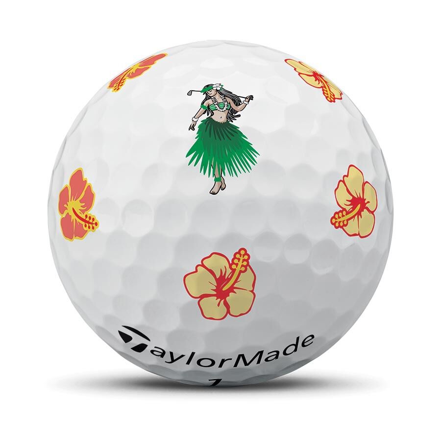 TaylorMade TP5 Pix ISLAND TIME GOLF BALLS