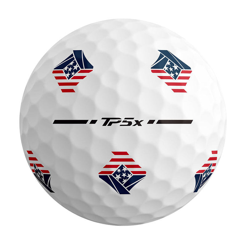 TaylorMade TP5x Pix USA Golf Balls