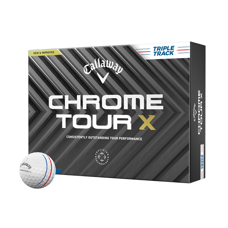 Callaway 2024 Chrome Tour X Triple Track Golf Balls